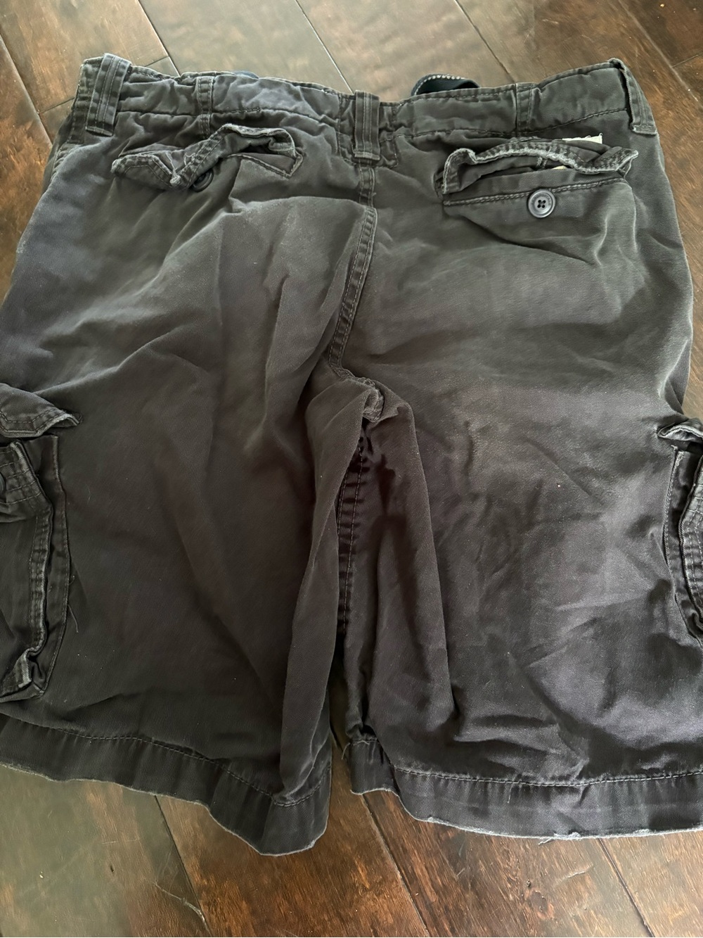 Men's Cargo Shorts - Black - Picture 3 of 3